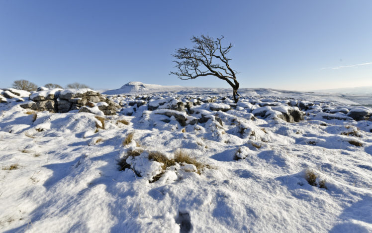 winter, Snow, Sky HD Wallpaper Desktop Background