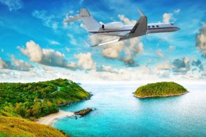 tropics, French, Polynesia, Island, Sky, Airplane, Passenger, Airplanes, Clouds, Nature, Jet, Airliner