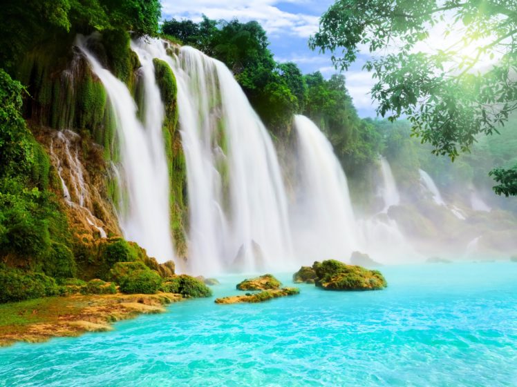 waterfalls, River, Nature HD Wallpaper Desktop Background