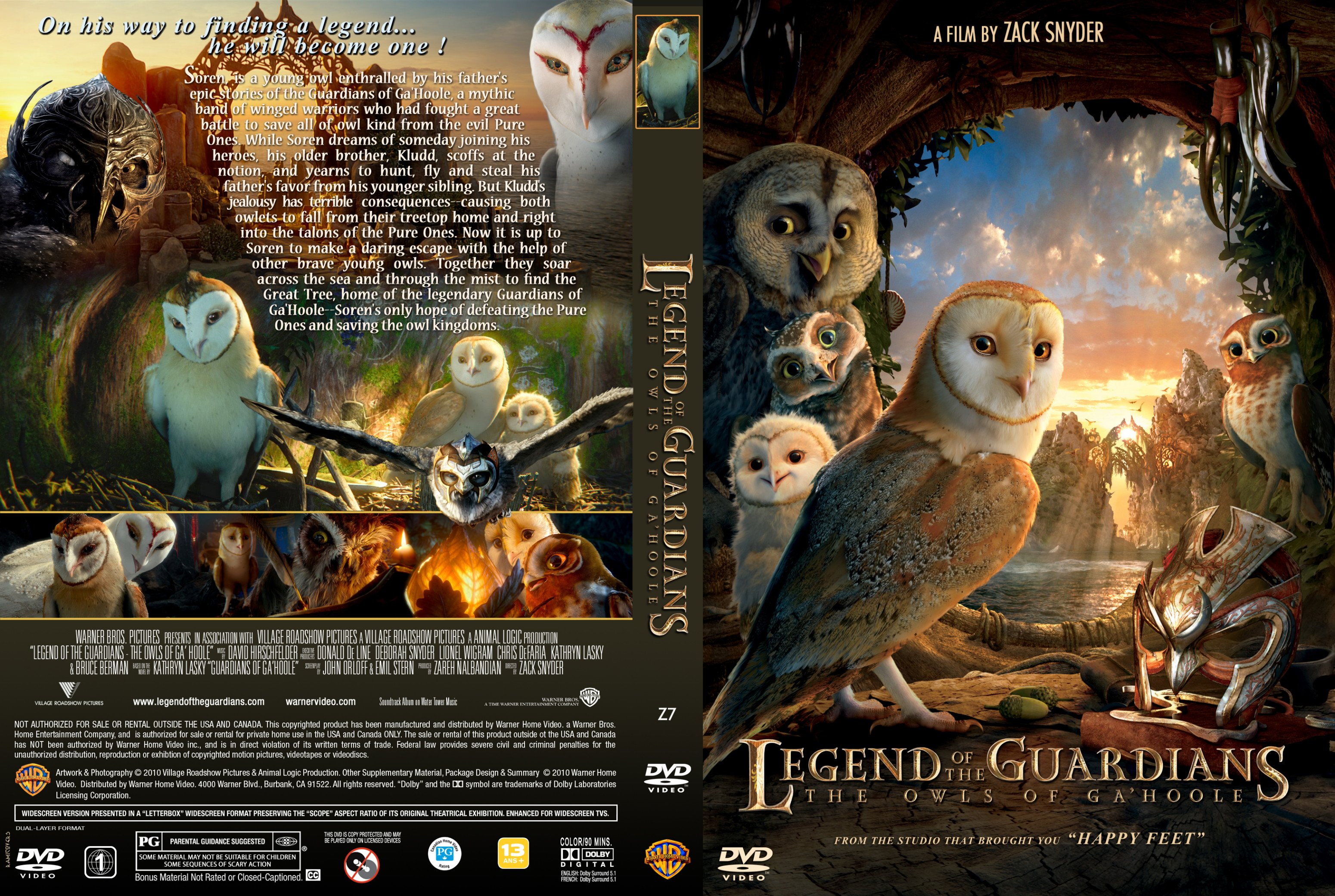 legend, Guardians, Owls, Gahoole, Animation, Fantasy, Adventure, Family, Cartoon, Hoole, Owl,  43 Wallpaper