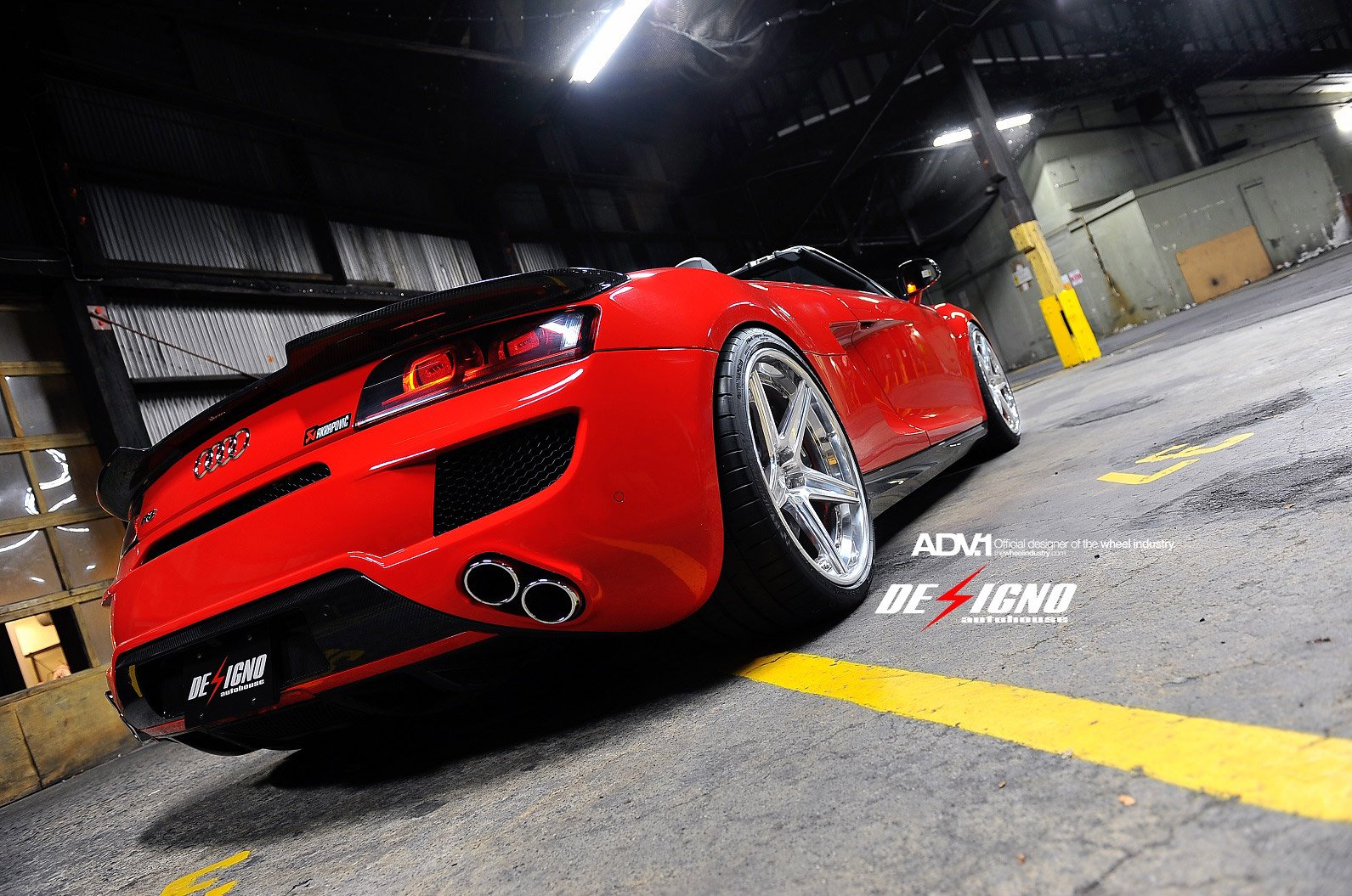 audi r8 spider Wallpaper