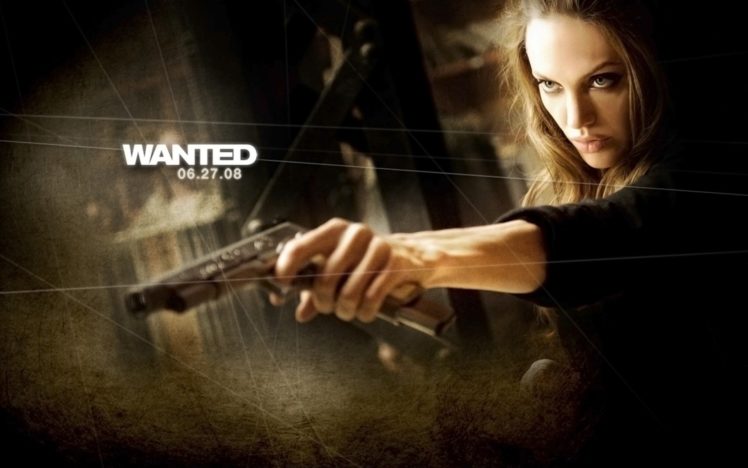 wanted, Action, Crime, Fantasy, Sci fi, Jolie,  70 HD Wallpaper Desktop Background