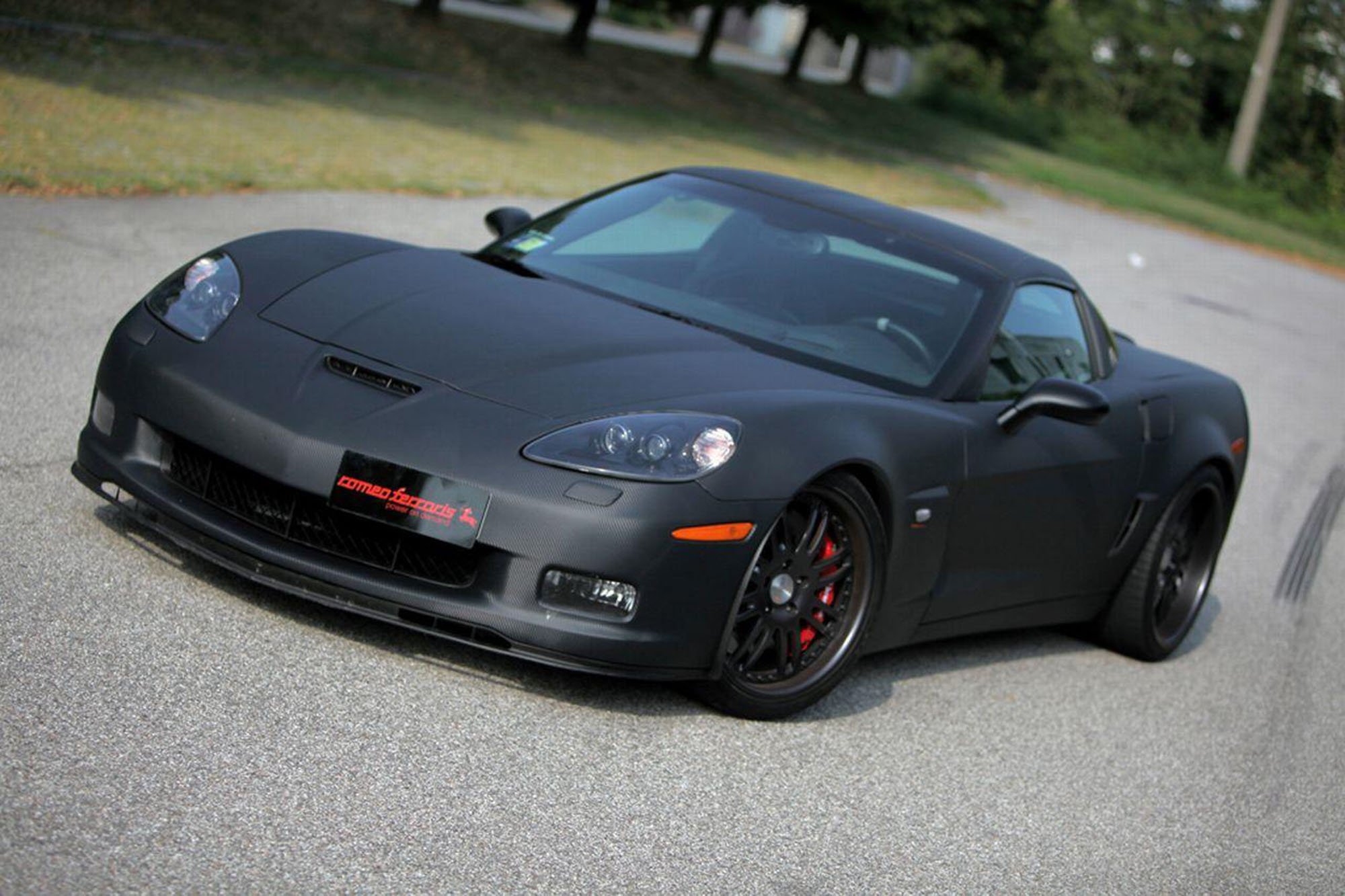 supercharged, Corvette, Z06, By, Romeo, Ferrari Wallpaper