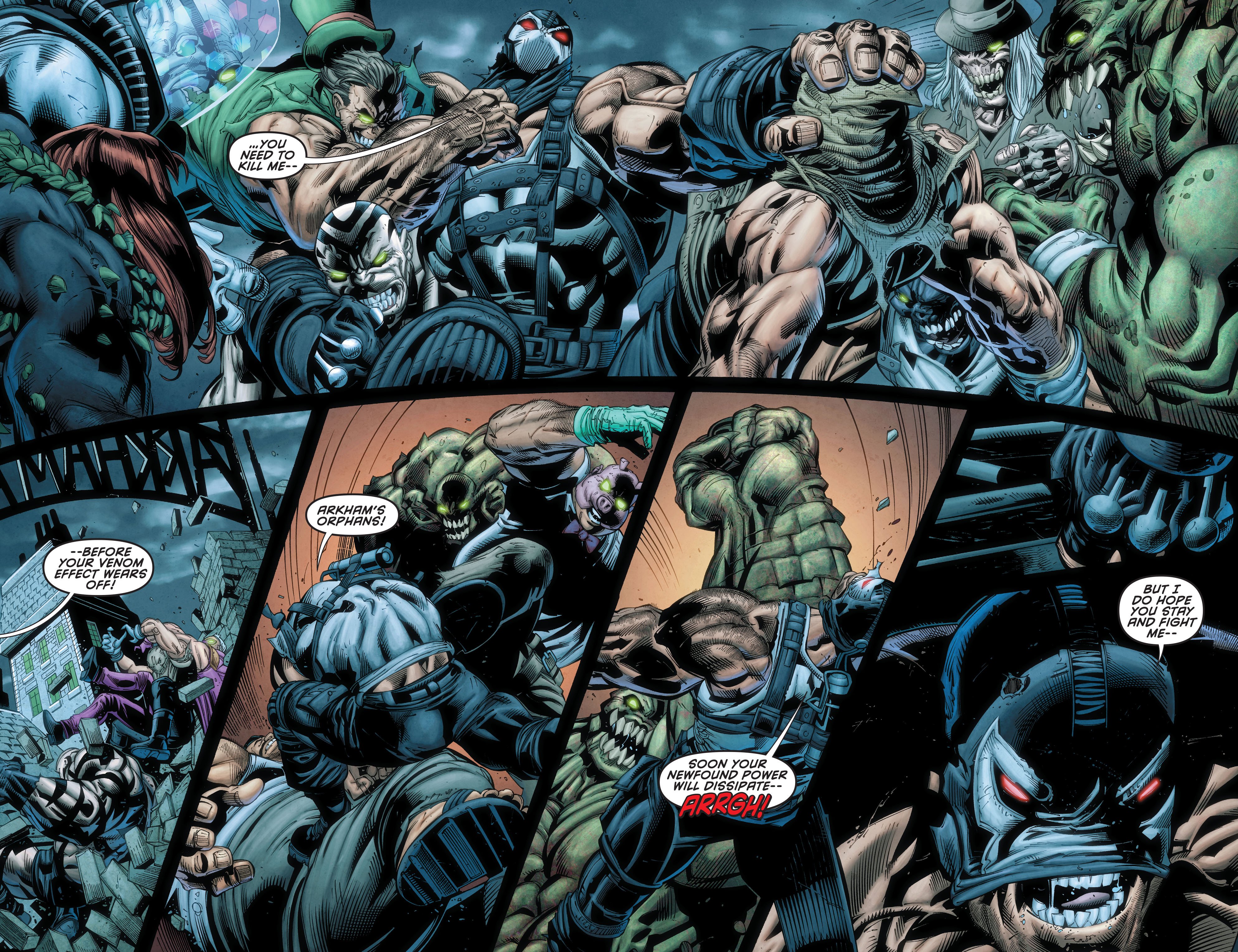 arkham, War, Forever, Evil, D c, Dc comics, Crossover, Batman,  6 Wallpaper