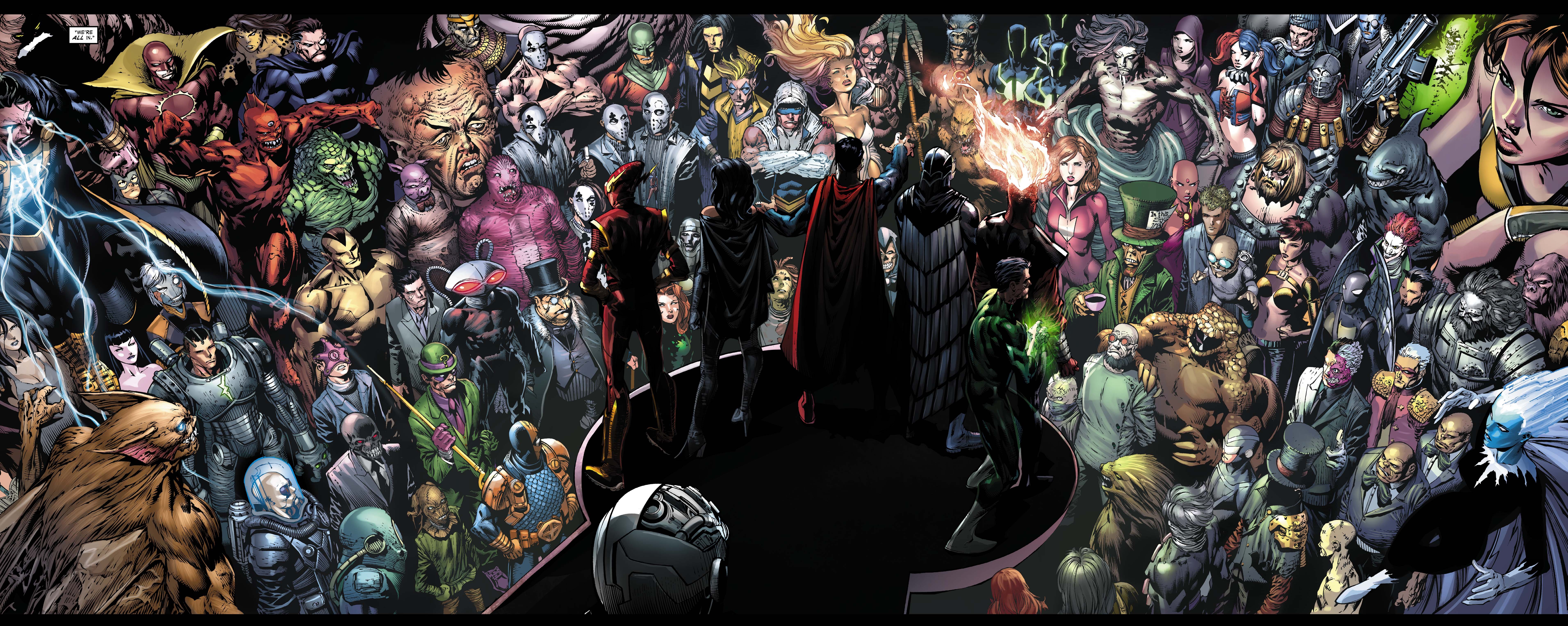 arkham, War, Forever, Evil, D c, Dc comics, Crossover, Batman,  2 Wallpaper