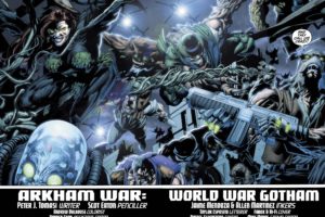 arkham, War, Forever, Evil, D c, Dc comics, Crossover, Batman,  9