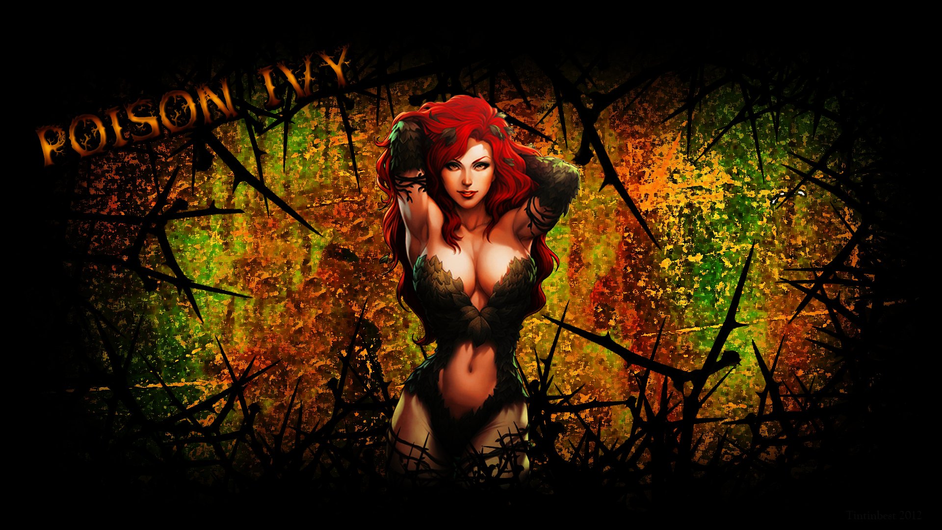 sexy, Babe, Poison, Ivy, Comics, Fantasy Wallpapers HD / Desktop and Mobile  Backgrounds