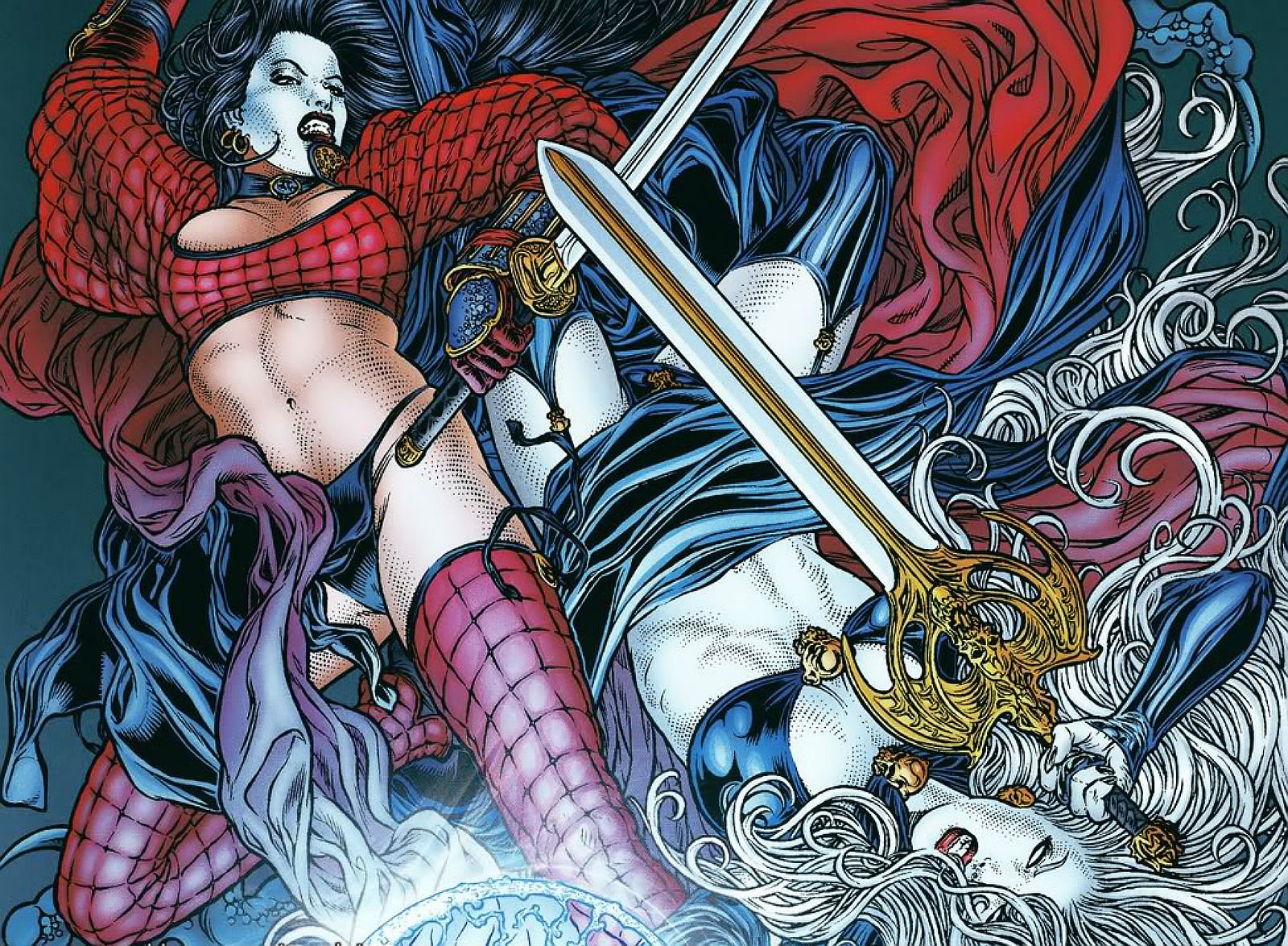 ComicWomen Mix mystique lady death goblin queen hack HD wallpaper   Pxfuel