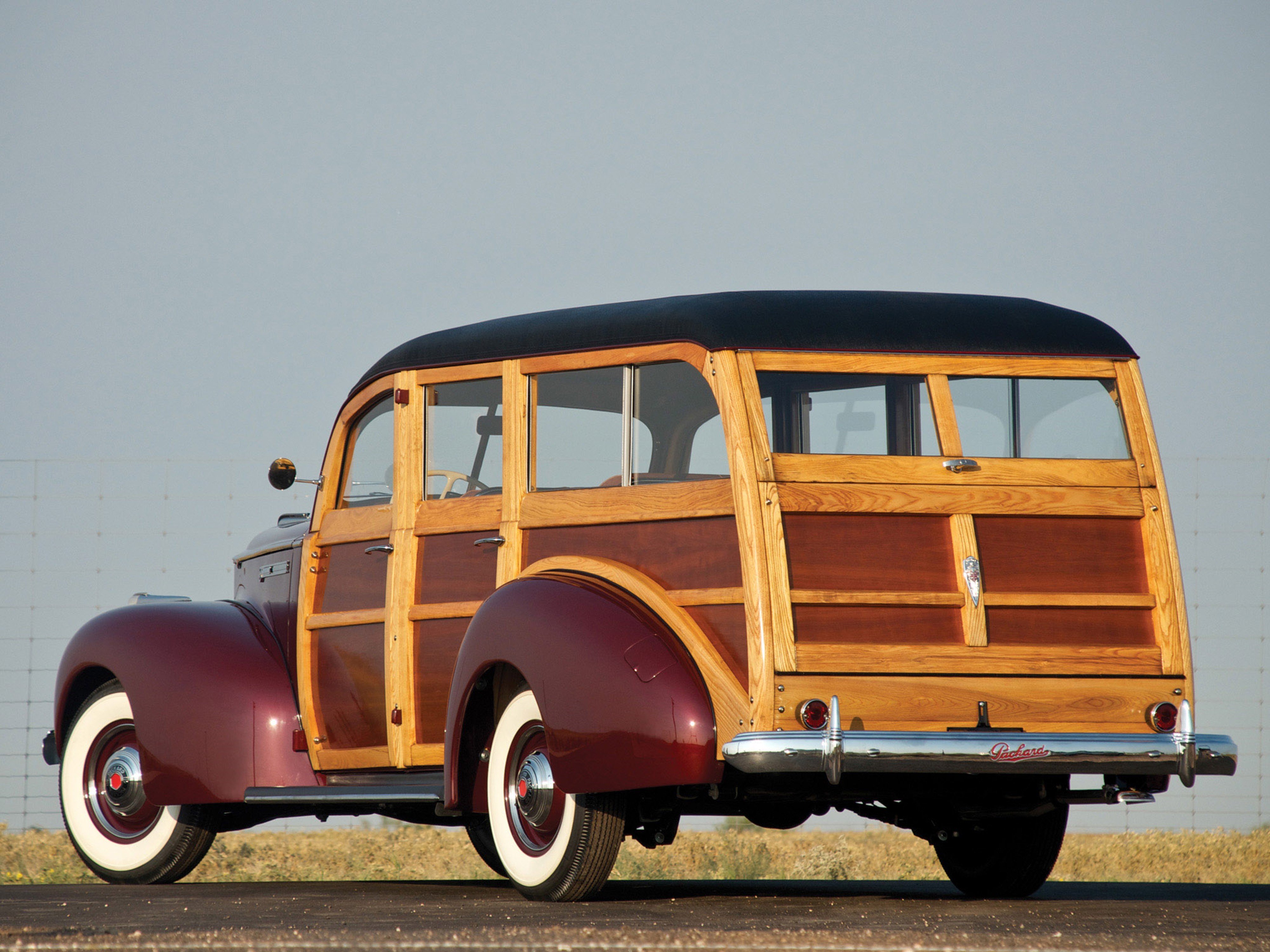 packard, 110, Station wagon, Wood, 1941, Car, Vehicle, Classic, Retro, 4000x3000,  4 Wallpaper