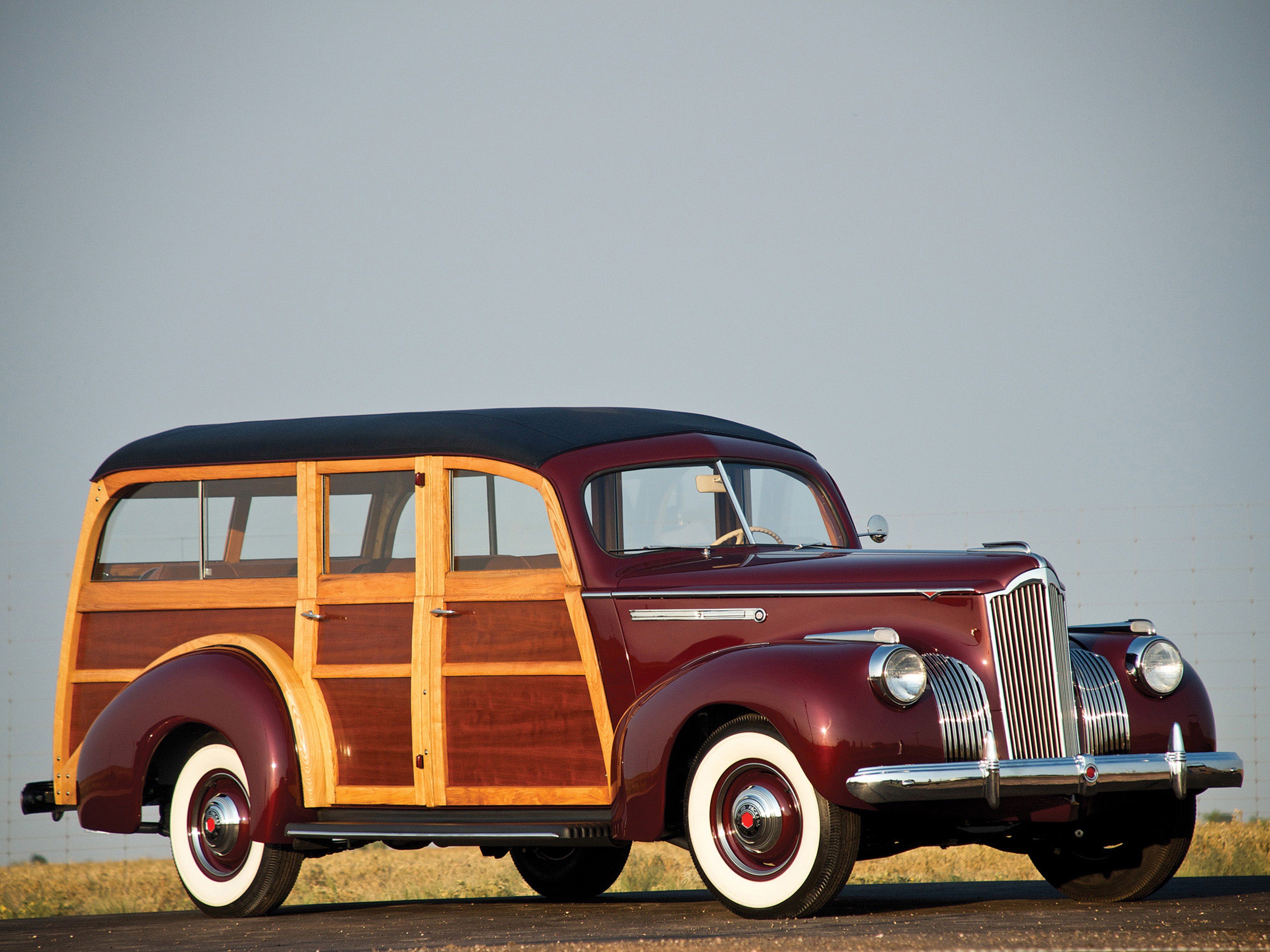 packard, 110, Station wagon, Wood, 1941, Car, Vehicle, Classic, Retro, 4000x3000,  6 Wallpaper