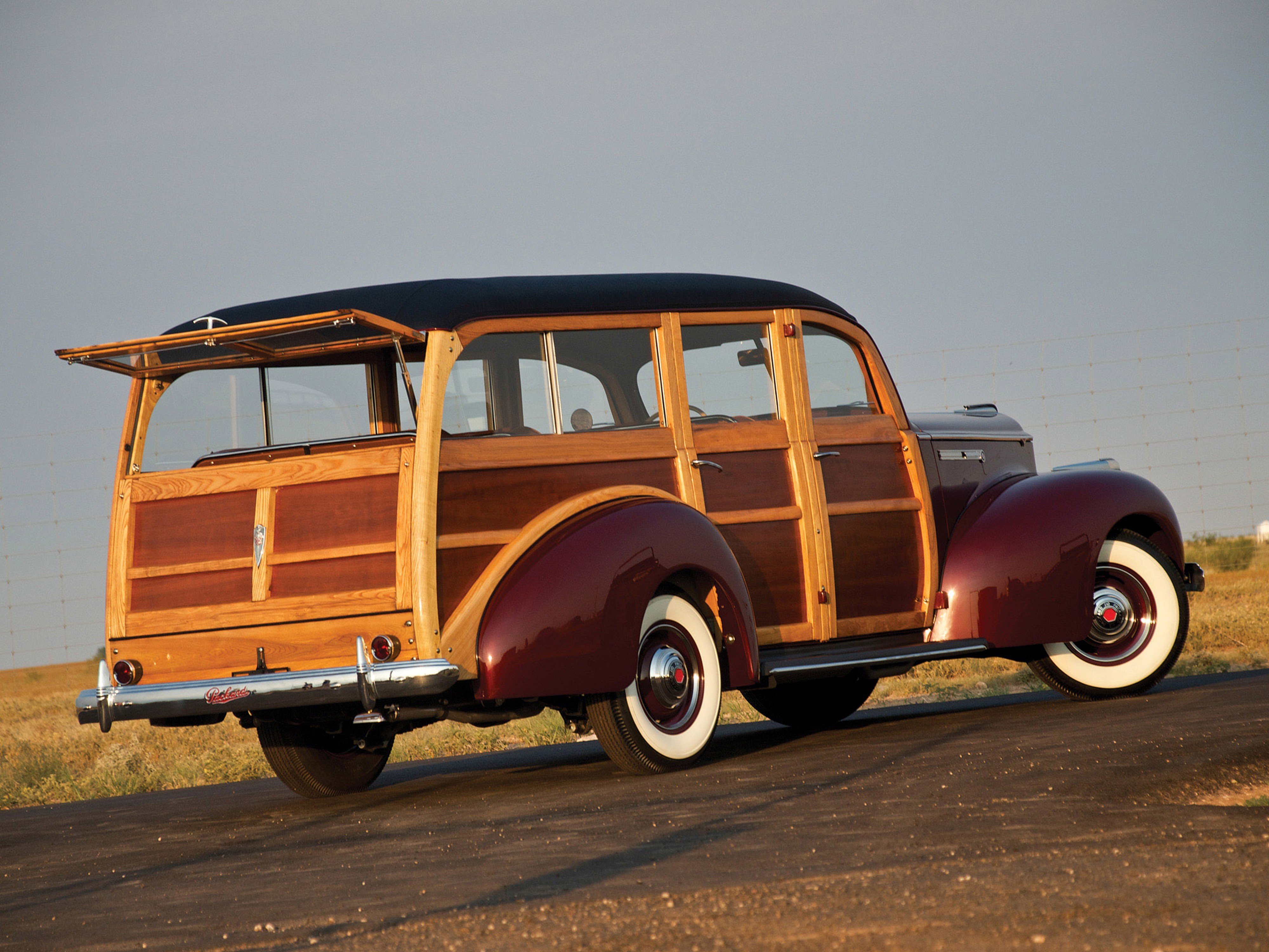 packard, 110, Station wagon, Wood, 1941, Car, Vehicle, Classic, Retro, 4000x3000,  9 Wallpaper
