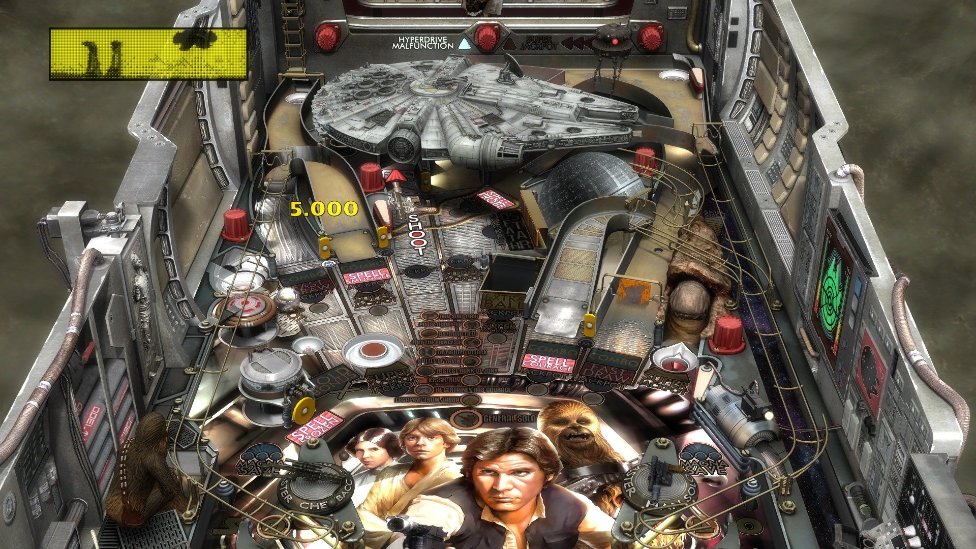 Hero within. Pinball Wallpaper. The Hero within.