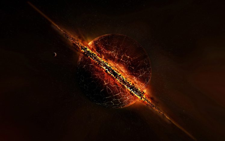 exploding, Planets HD Wallpaper Desktop Background