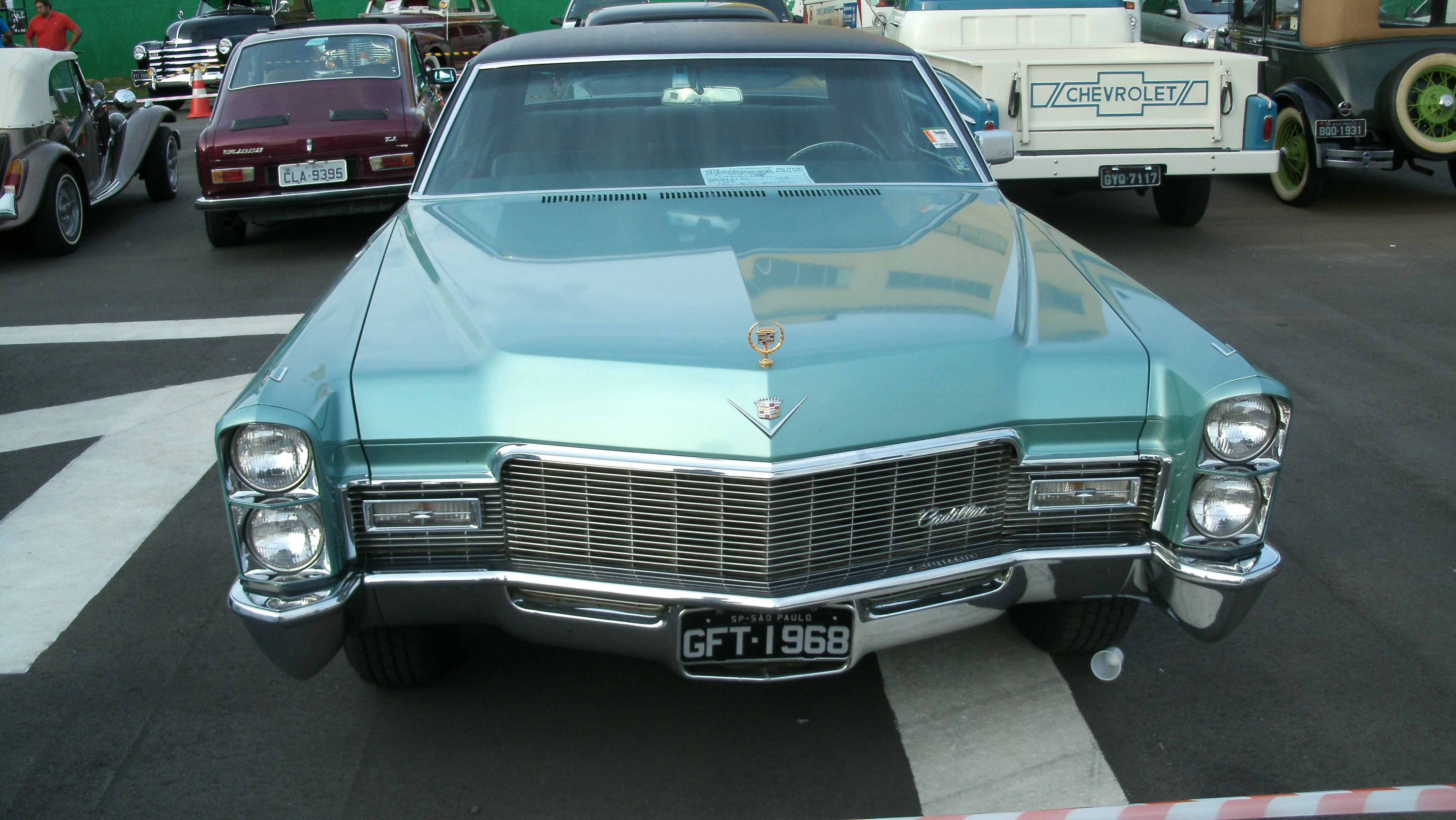 1968, Cadillac, Coupe, Deville, Retro, Classic Wallpaper