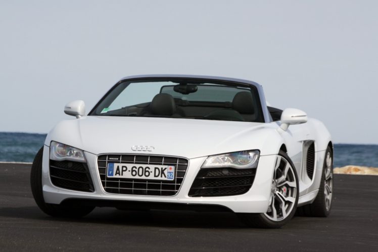 2010 audi r8 v10 spyder v10 HD Wallpaper Desktop Background