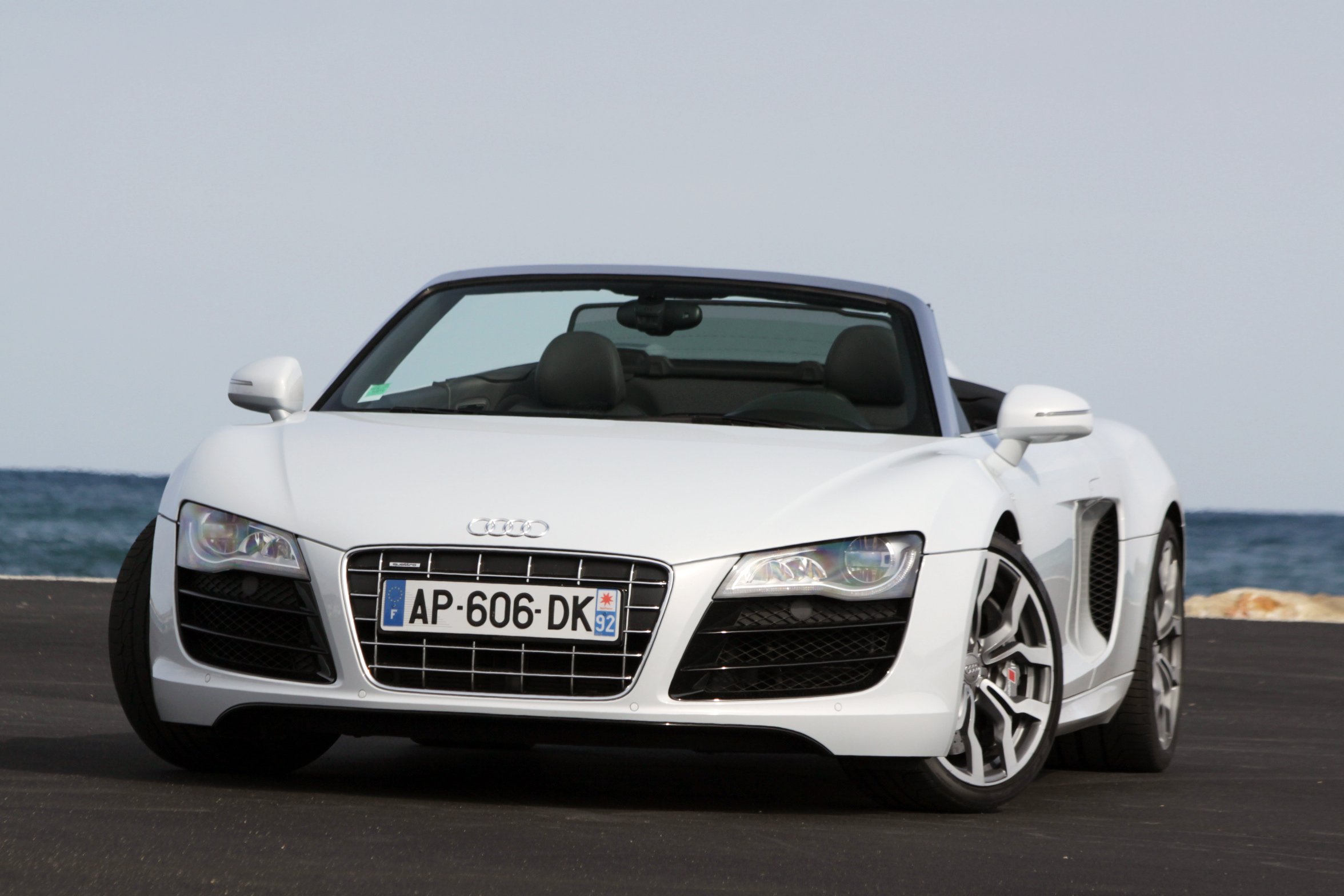 2010 audi r8 v10 spyder v10 Wallpaper