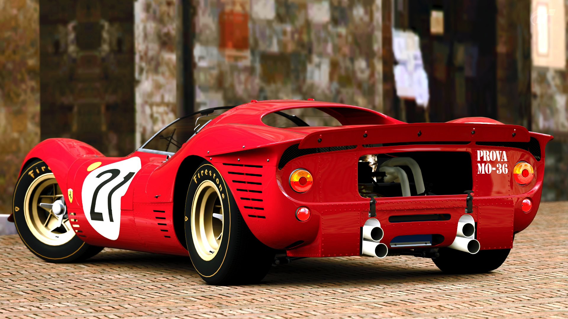 1967, Ferrari, 412p, Race, Racing, Classic Wallpaper