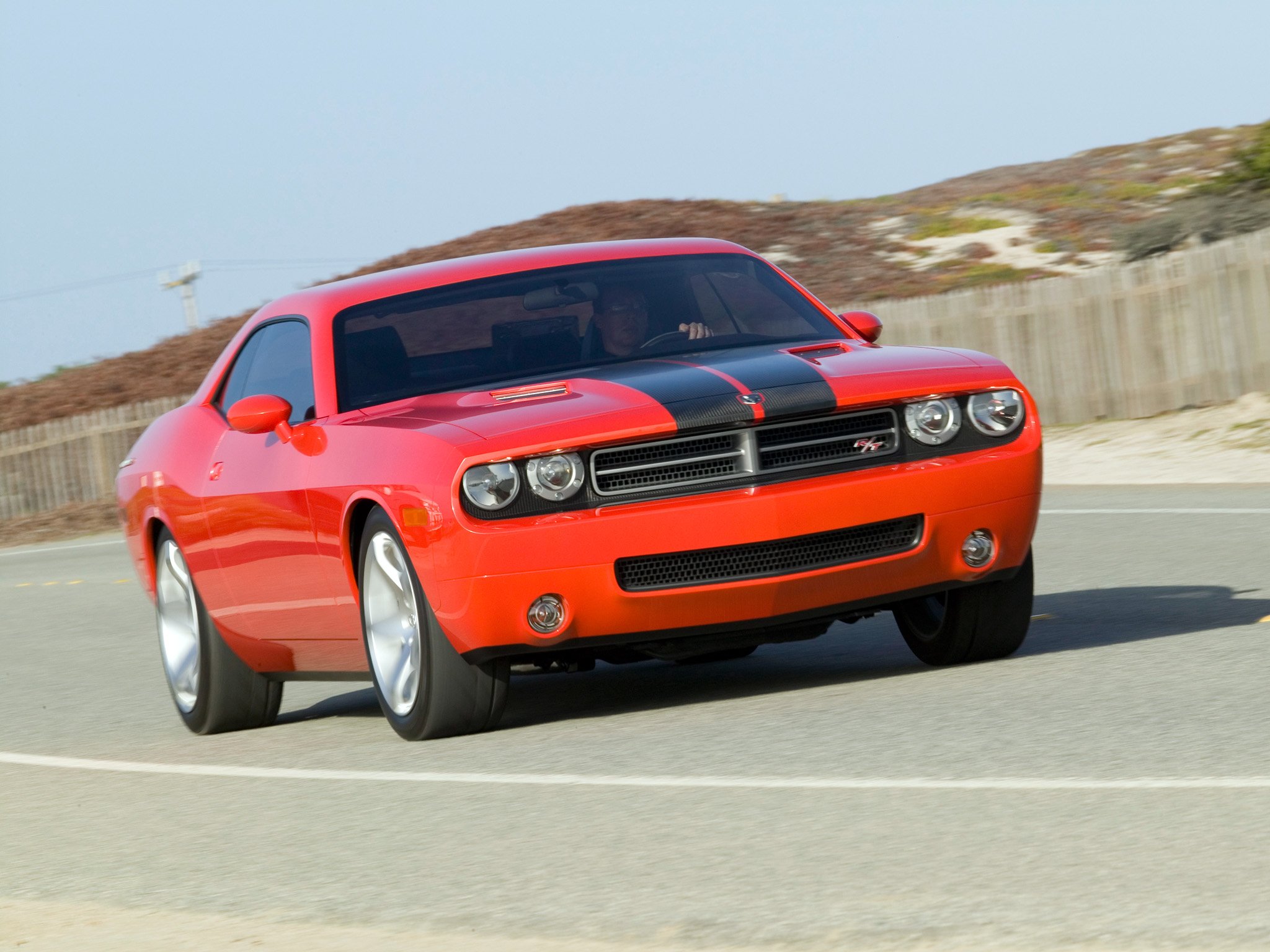 2006, Dodge, Challenger, Concept,  l c , Muscle Wallpaper