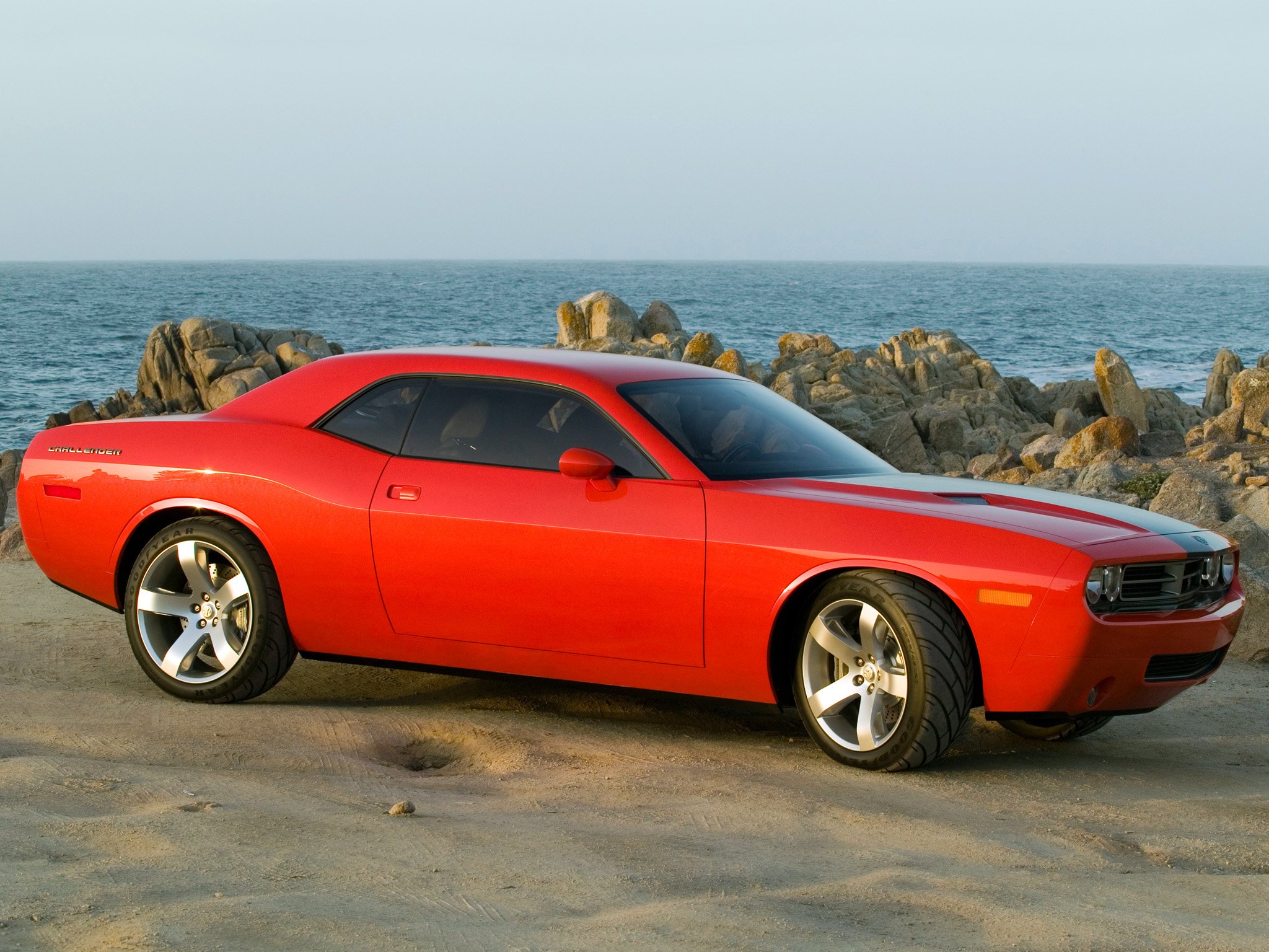 2006, Dodge, Challenger, Concept,  l c , Muscle Wallpaper