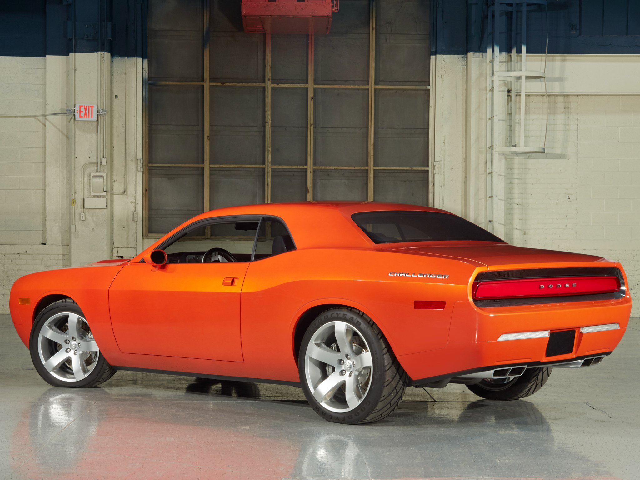 2006, Dodge, Challenger, Concept,  l c , Muscle Wallpaper