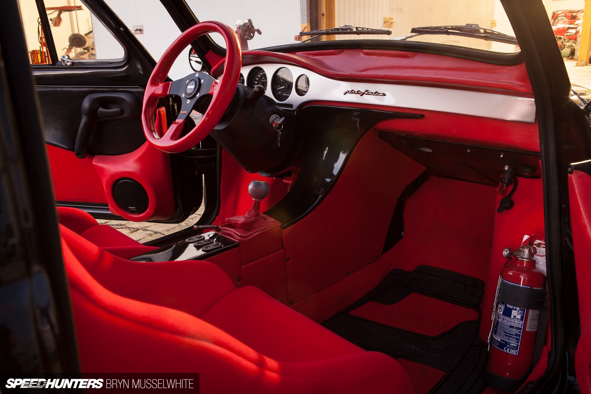 ferrari, Fiat, 500, Oemmedi, Meccanica, Tuning, V 8 Wallpaper