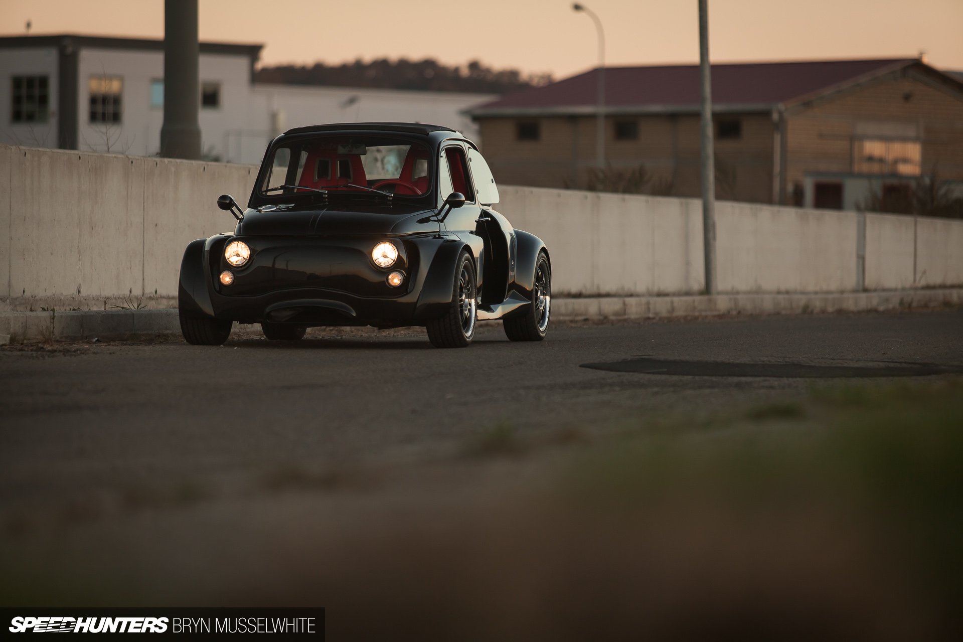 ferrari, Fiat, 500, Oemmedi, Meccanica, Tuning, V 8 Wallpaper