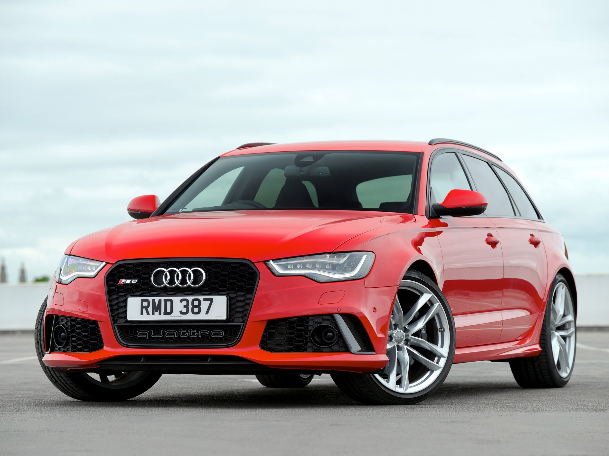 audi rs6 avant uk 2013 Wallpaper