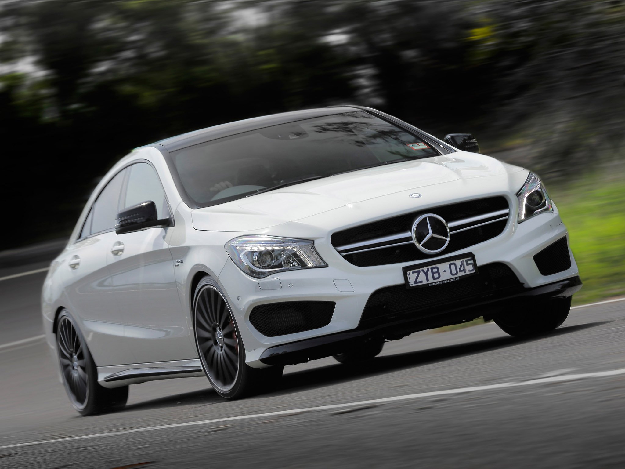 amg mercedes cla 45 Wallpaper