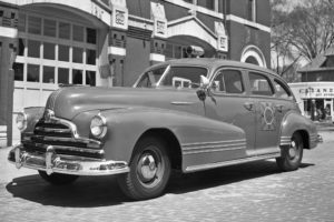 1947, Pontiac, Torpedo, 4 door, Sedan, Staff, Emergency, Firetruck, Retro, Gh