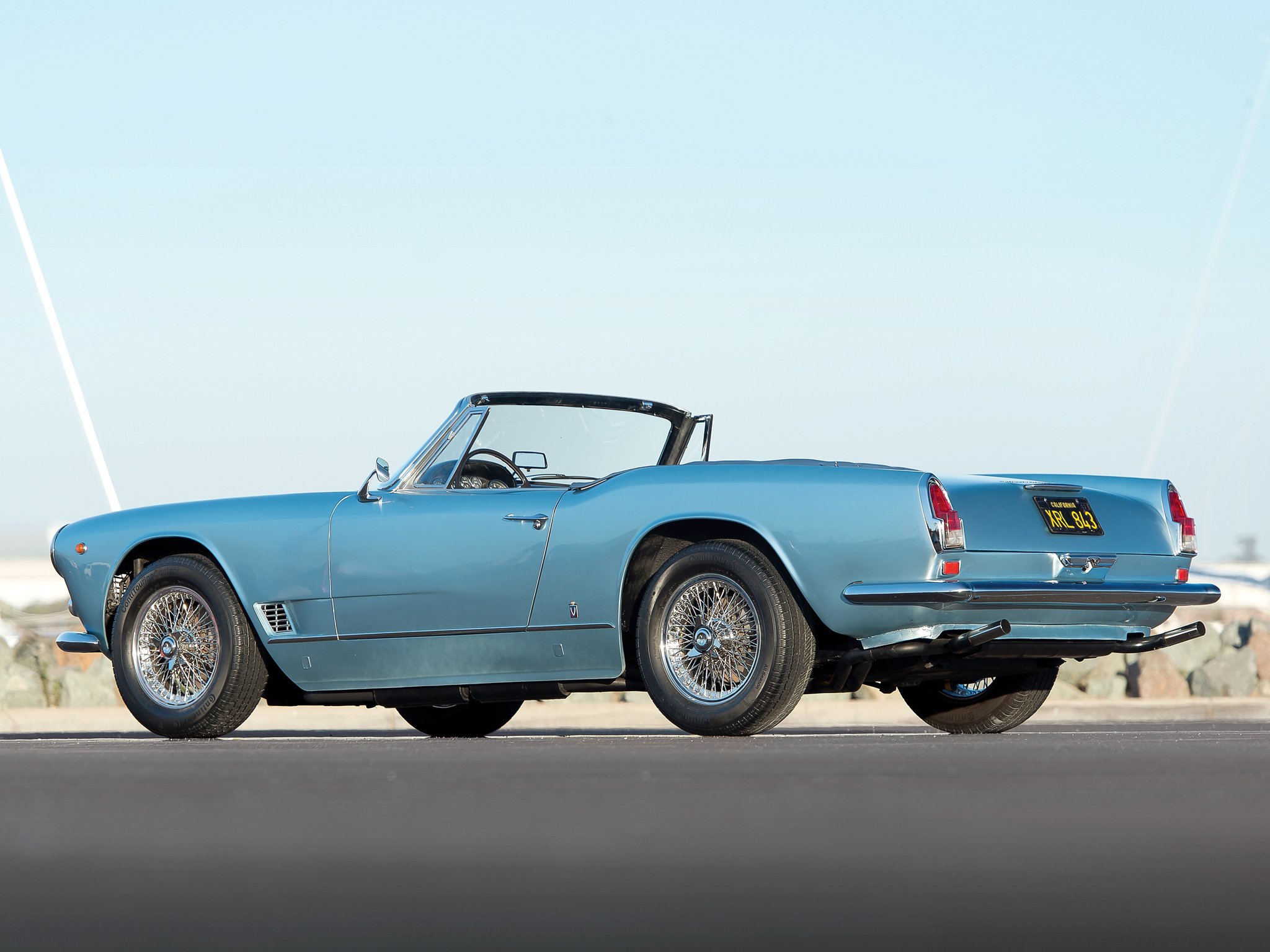 1959 64, Maserati, 3500, Spyder, Retro, Classic Wallpaper