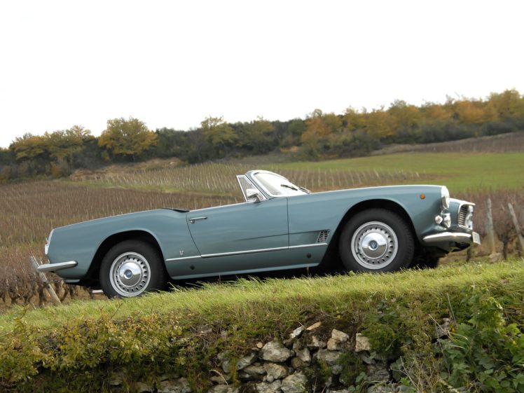 1959 64, Maserati, 3500, Spyder, Retro, Classic, Eq HD Wallpaper Desktop Background