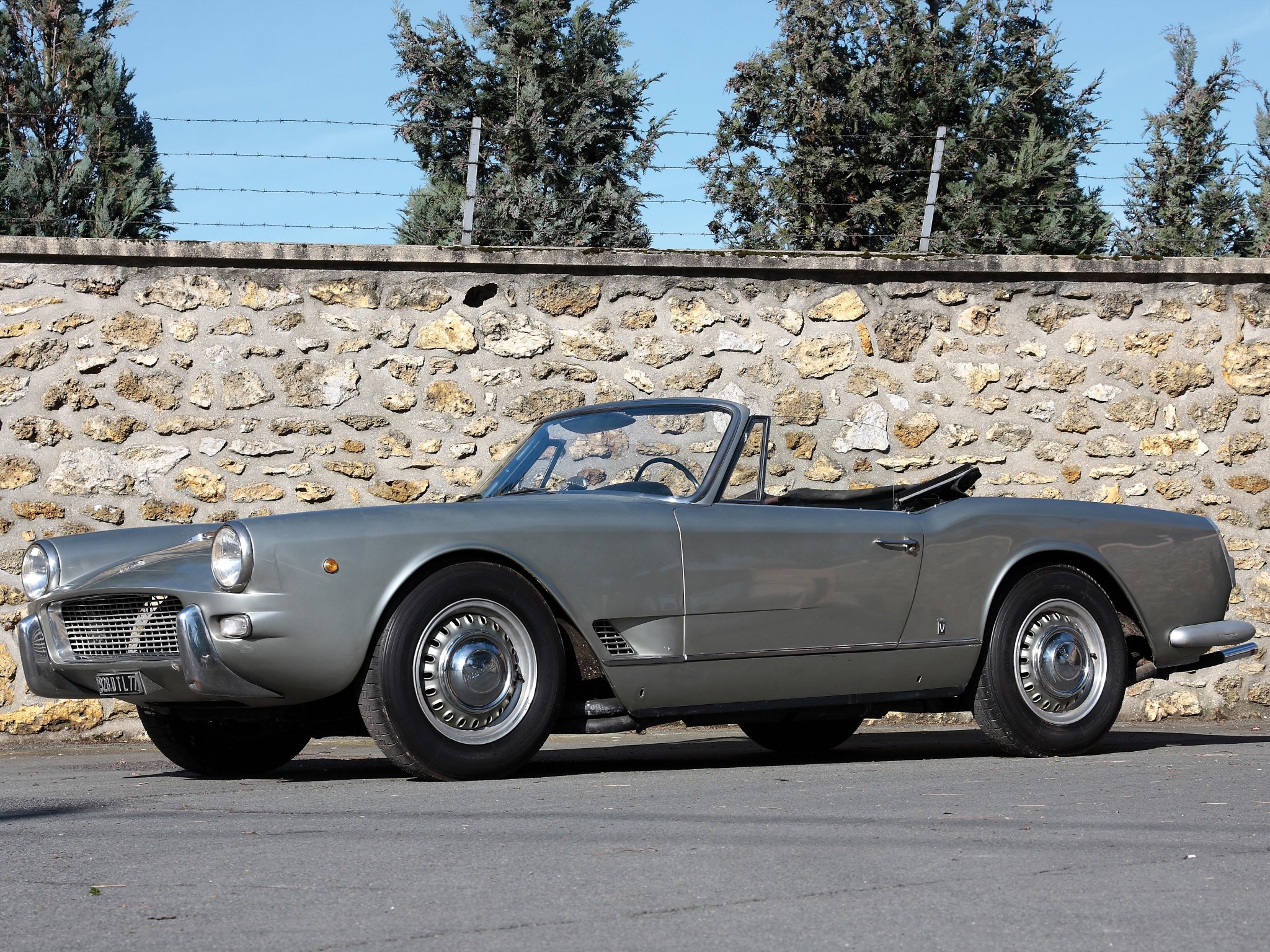 1959 64, Maserati, 3500, Spyder, Retro, Classic, Ew Wallpaper