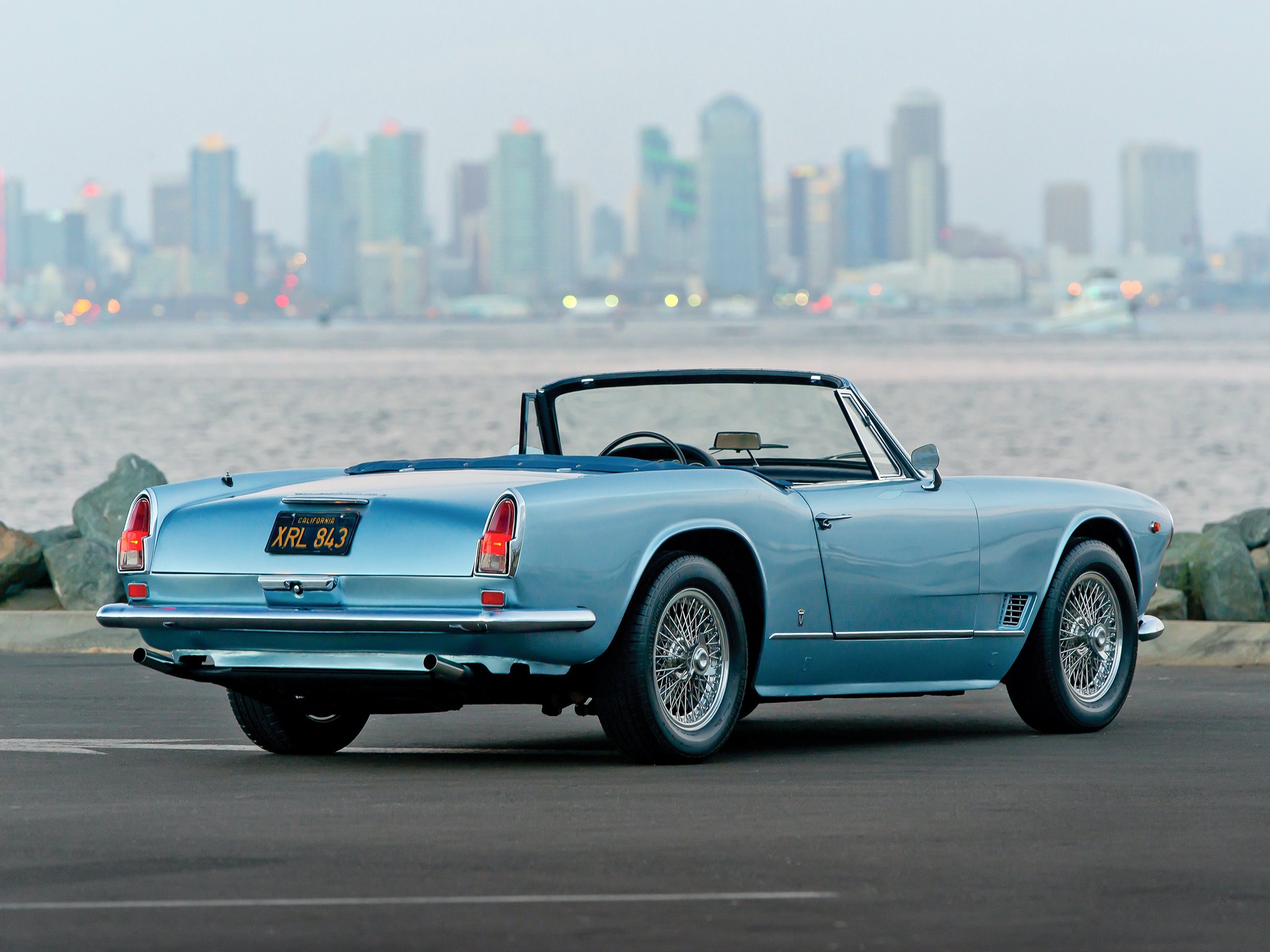 1959 64, Maserati, 3500, Spyder, Retro, Classic Wallpaper