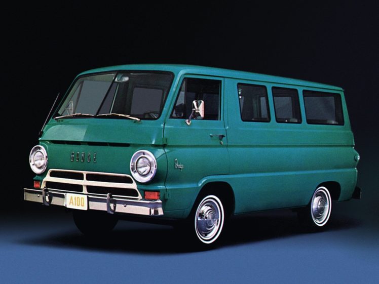 1966, Dodge, A 100, Sportsman, Van, Classic HD Wallpaper Desktop Background