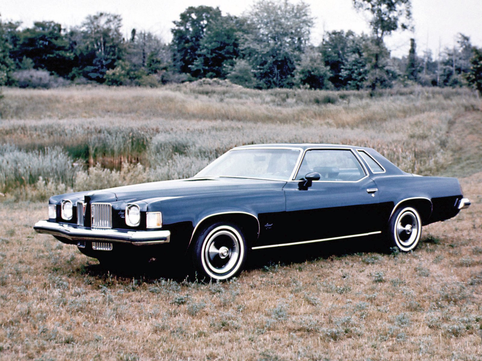 1973, Pontiac, Grand, Prix,  k57 , Classic Wallpaper