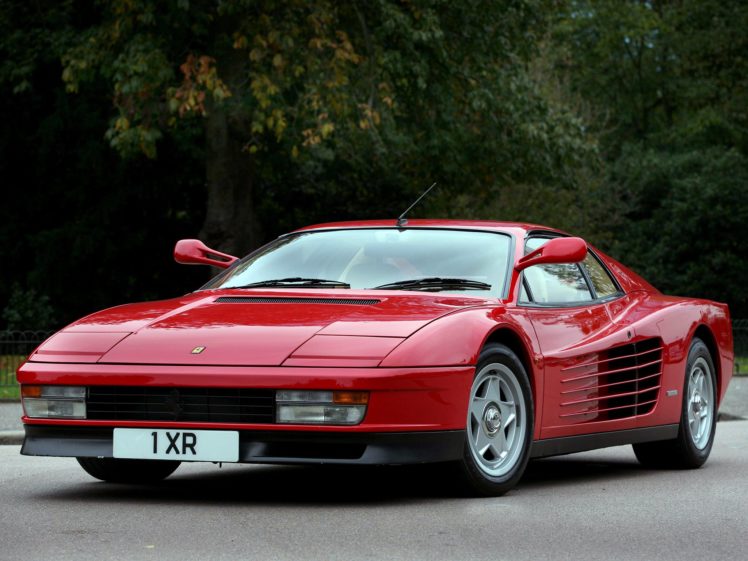 1984 86, Ferrari, Testarossa, Uk spec, Supercar HD Wallpaper Desktop Background