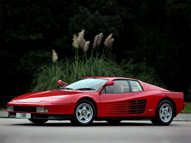 1984 86, Ferrari, Testarossa, Uk spec, Supercar, Fs HD Wallpaper Desktop Background