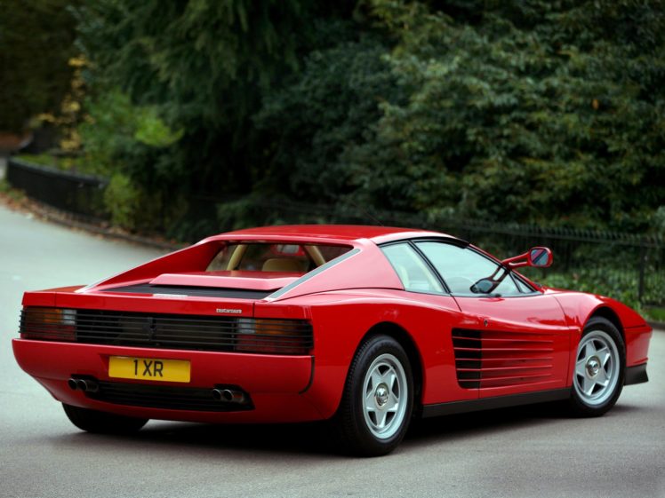 1984 86, Ferrari, Testarossa, Uk spec, Supercar HD Wallpaper Desktop Background