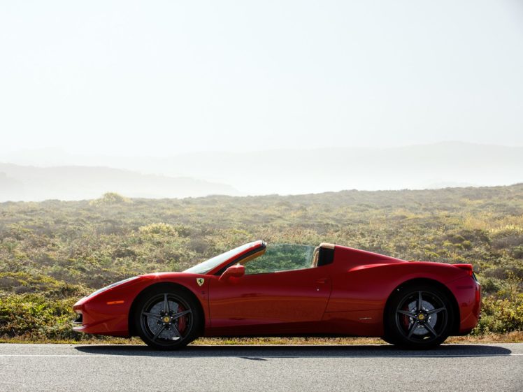 2012, Ferrari, 458, Spider, Us spec, Supercar HD Wallpaper Desktop Background