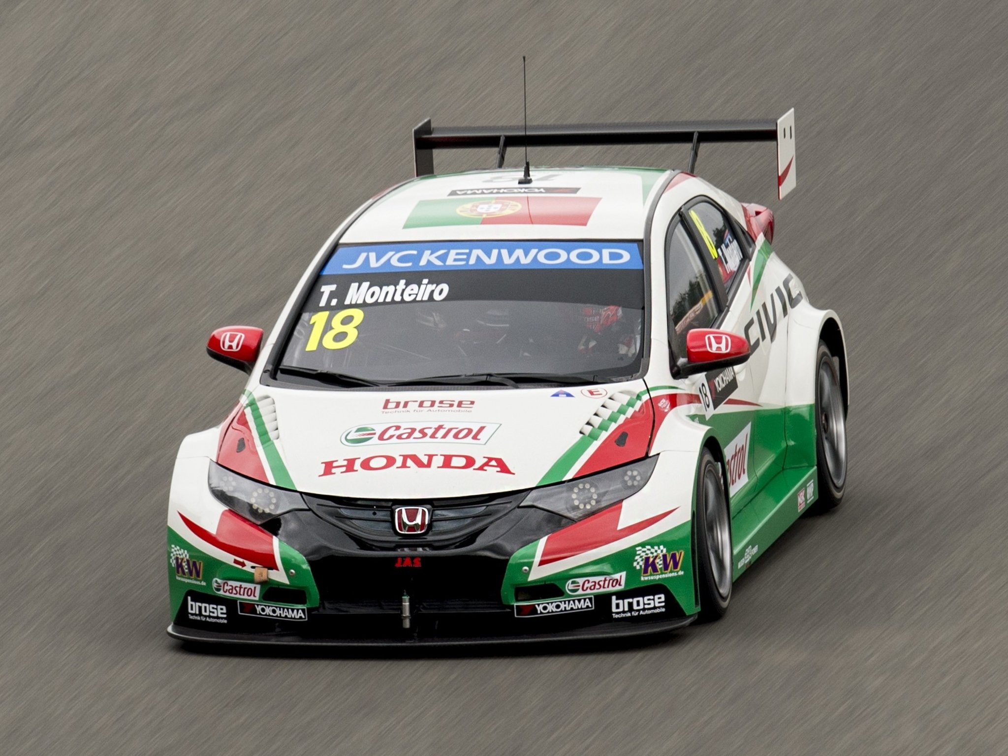 2014, Honda, Civic, Wtcc, Race, Racing Wallpaper