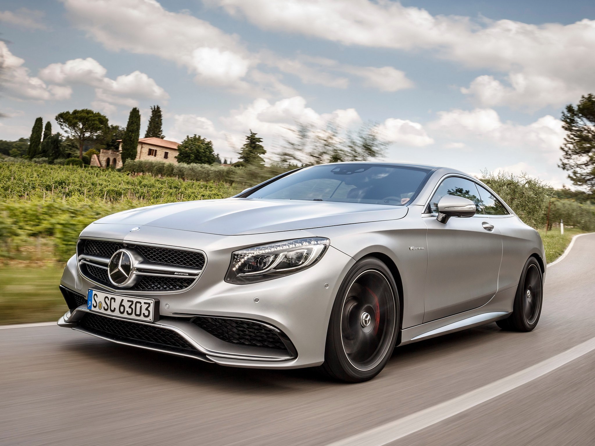 2014, Mercedes, Benz, S63, Amg, Coupe, C217 Wallpaper