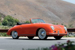 1955, Porsche, 356, 1500, Continental, Cabriolet, Retro