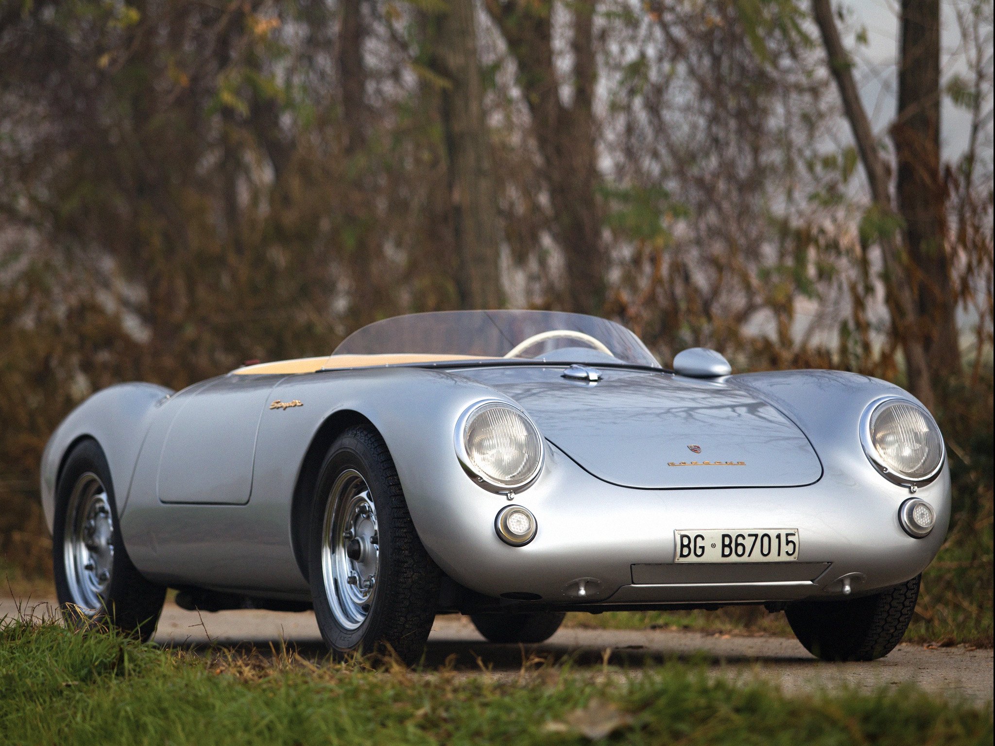 1956, Porsche, 550, Spyder, Retro, Supercar, Retro, Ew Wallpaper