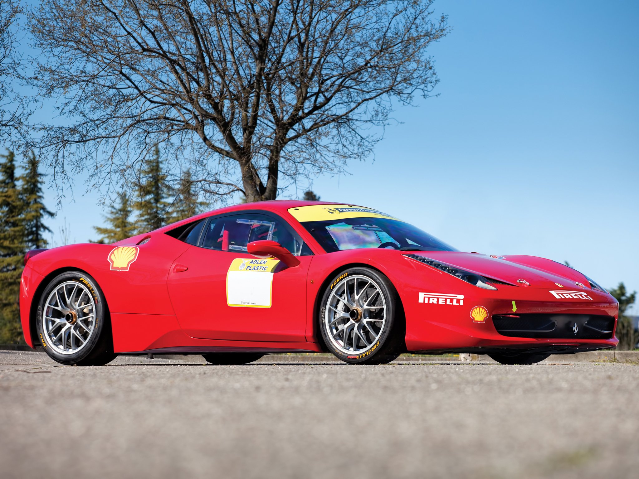 2010 13, Ferrari, 458, Italia, Challenge, Supercar, Race, Racing Wallpaper