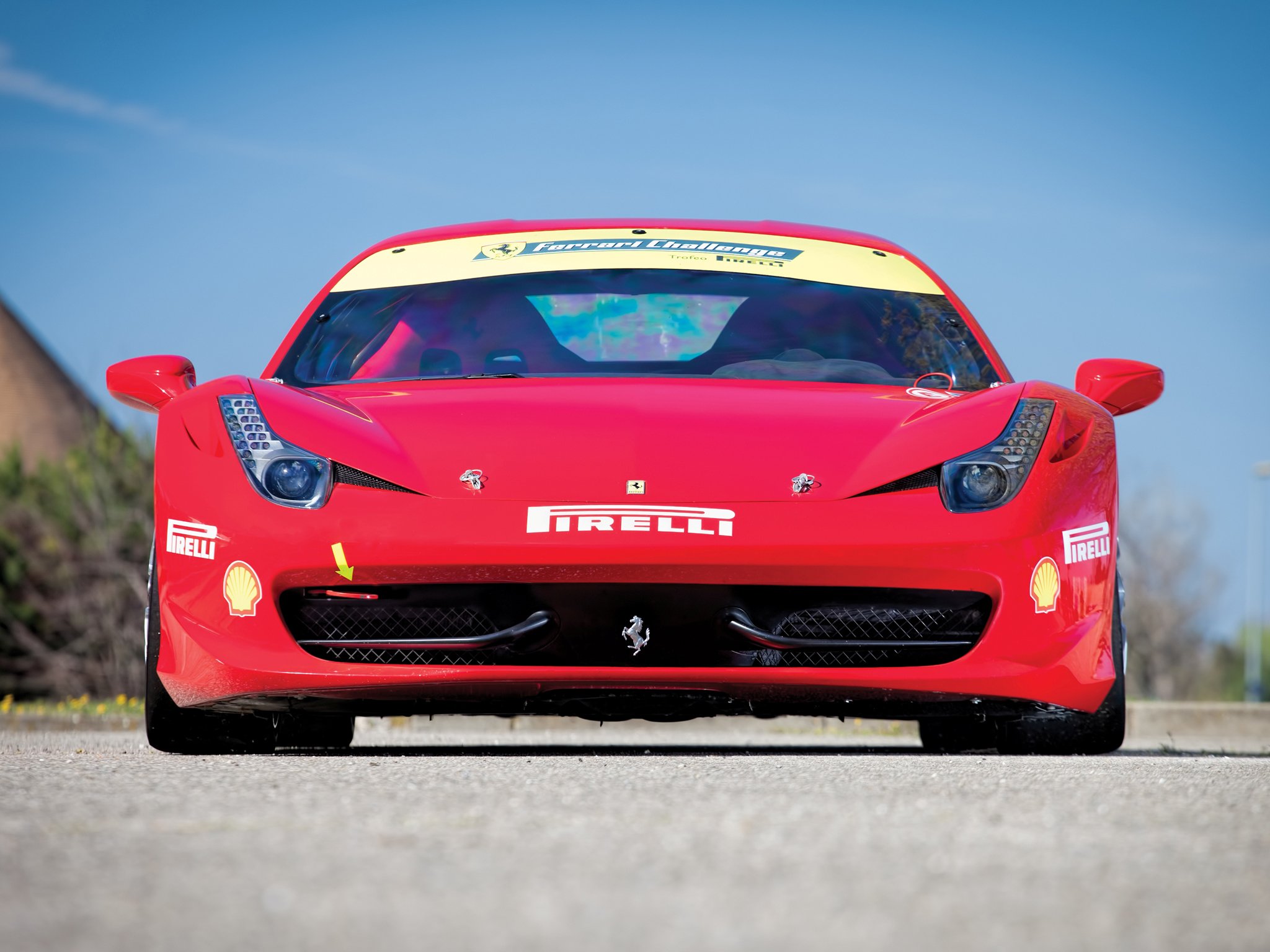 2010 13, Ferrari, 458, Italia, Challenge, Supercar, Race, Racing Wallpaper
