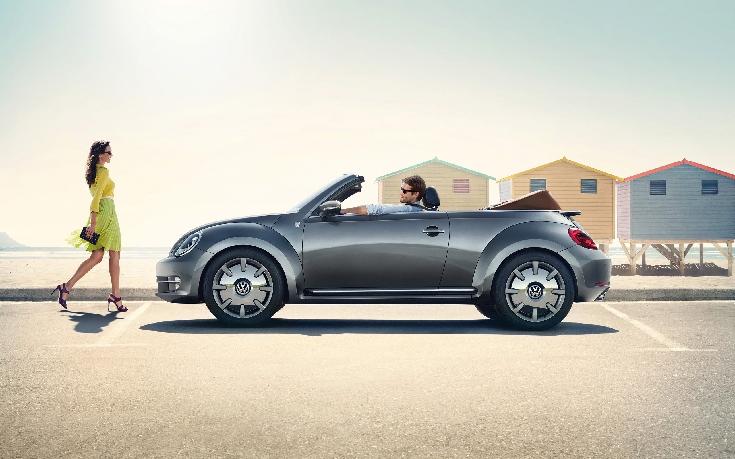 2014, Volkswagen, Beetle, Cabriolet, Karmann Wallpaper