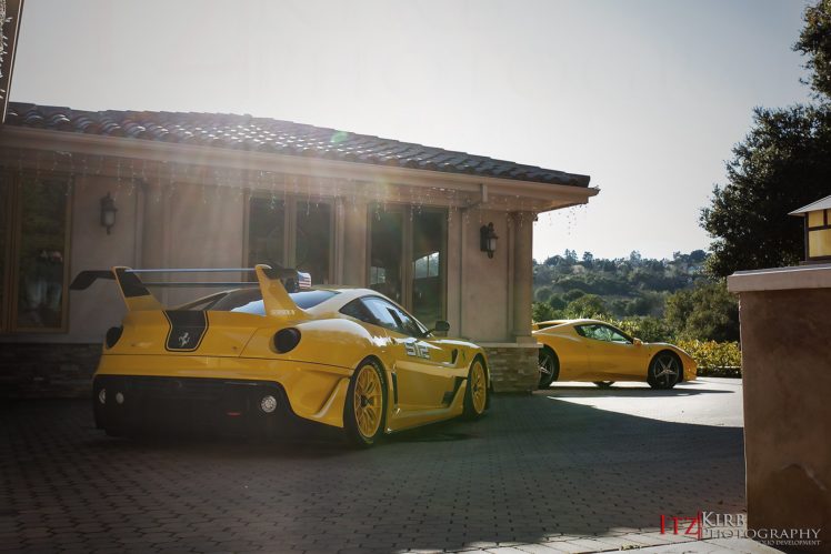 2012, Ferrari, 599xx, Evoluzione HD Wallpaper Desktop Background