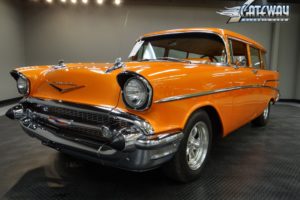 1957, Chevrolet, Handyman, Wagon, Stationwagon, Hot, Rod, Rods, Retro