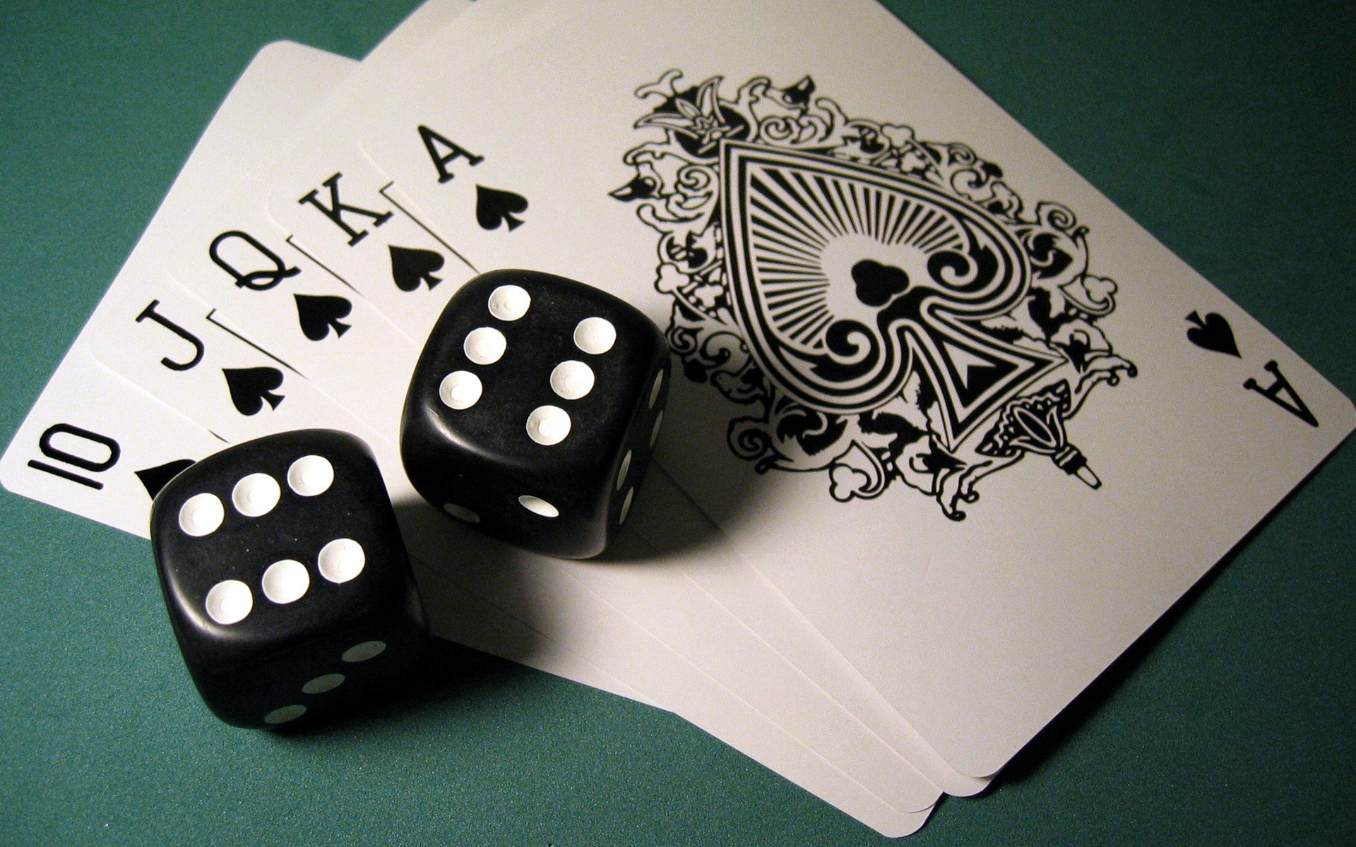 game, Poker, Cards, Dic Wallpaper
