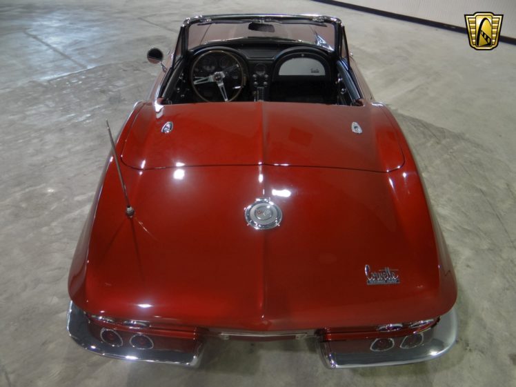 1966, Chevrolet, Corvette, Convertible, Muscle, Classic, Supercar HD Wallpaper Desktop Background